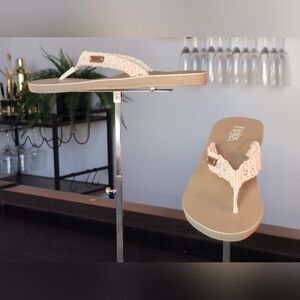 Flojos Aura Macrame Flip Flop Sandals | Boho Weave Comfort Thong